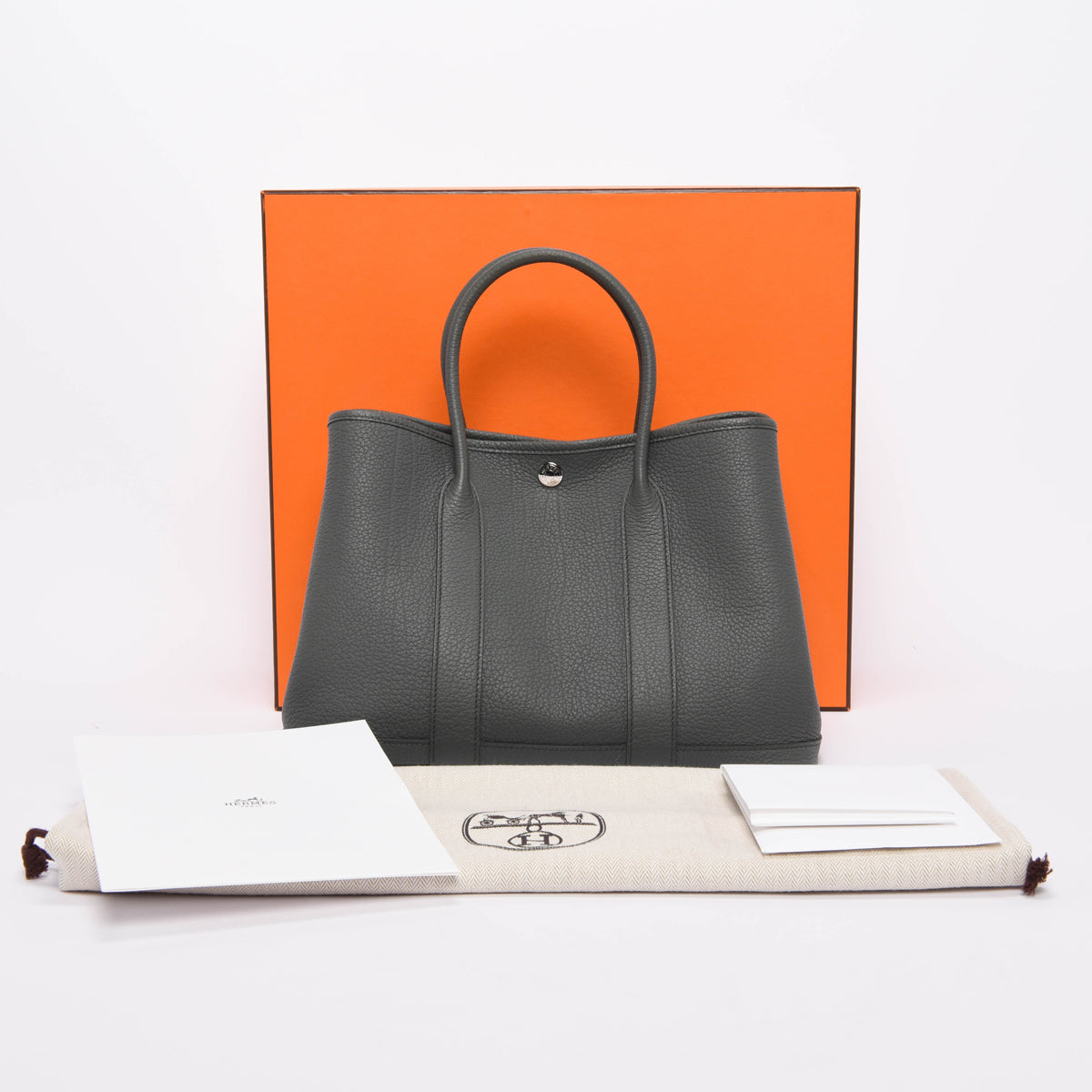Hermes Vert Amande Negonda Garden Party 30