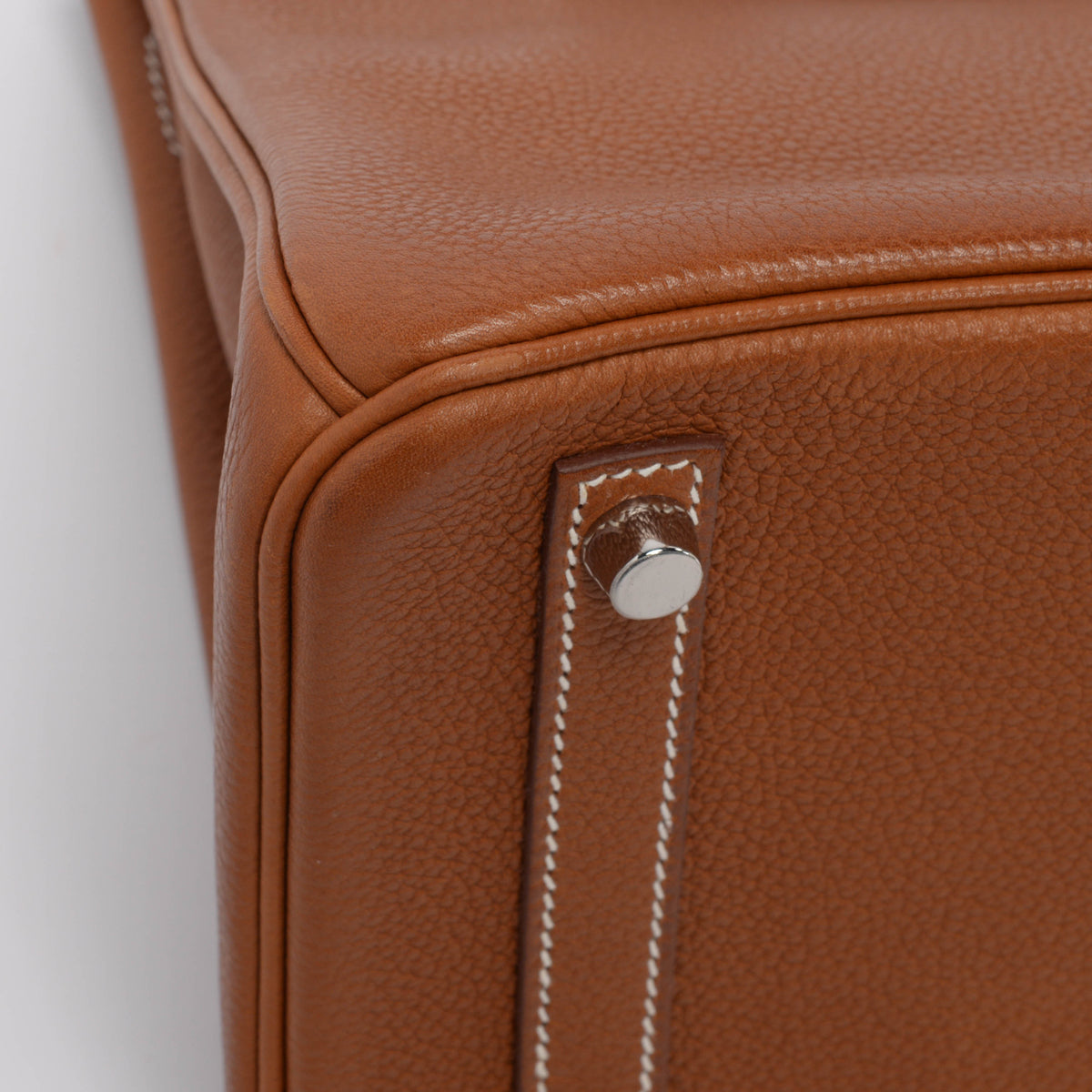 Hermes Fauve Barenia Faubourg Birkin 30 PHW