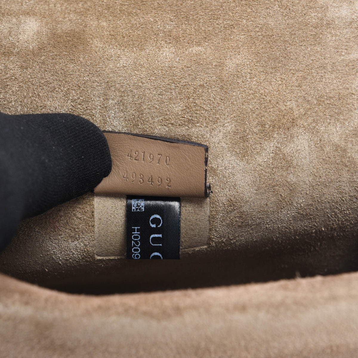 Gucci Beige GG Supreme Mini Dionysus Bag