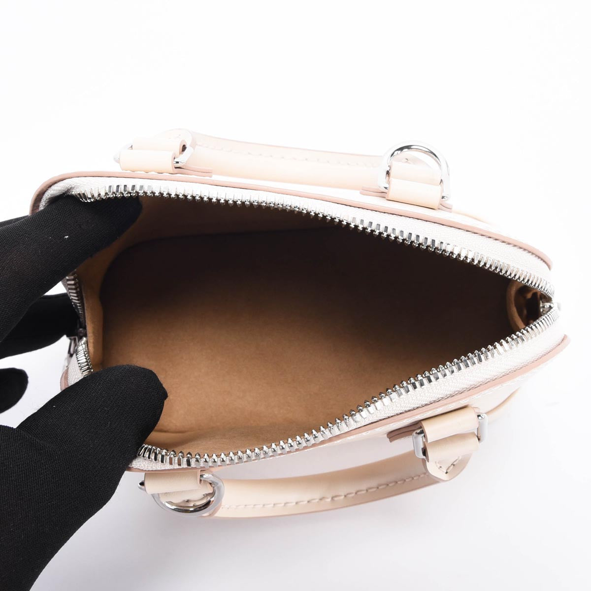 Louis Vuitton Quartz Epi Leather Nano Alma