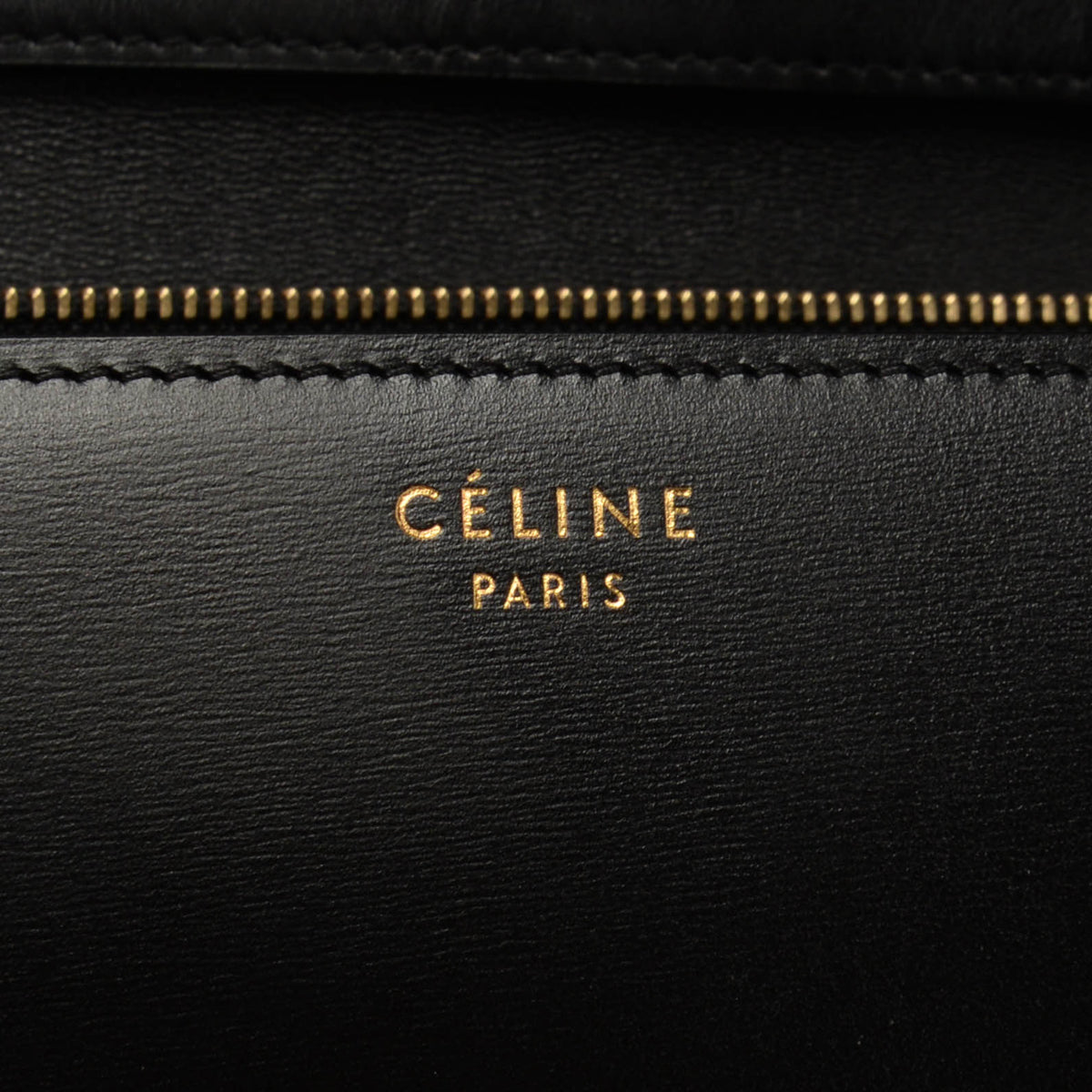 Celine Black Box Calf Classic Box Bag