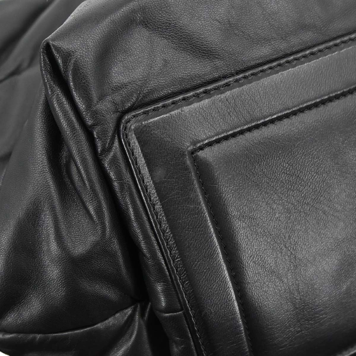 Chanel Black Lambskin Coco Cocoon Tote