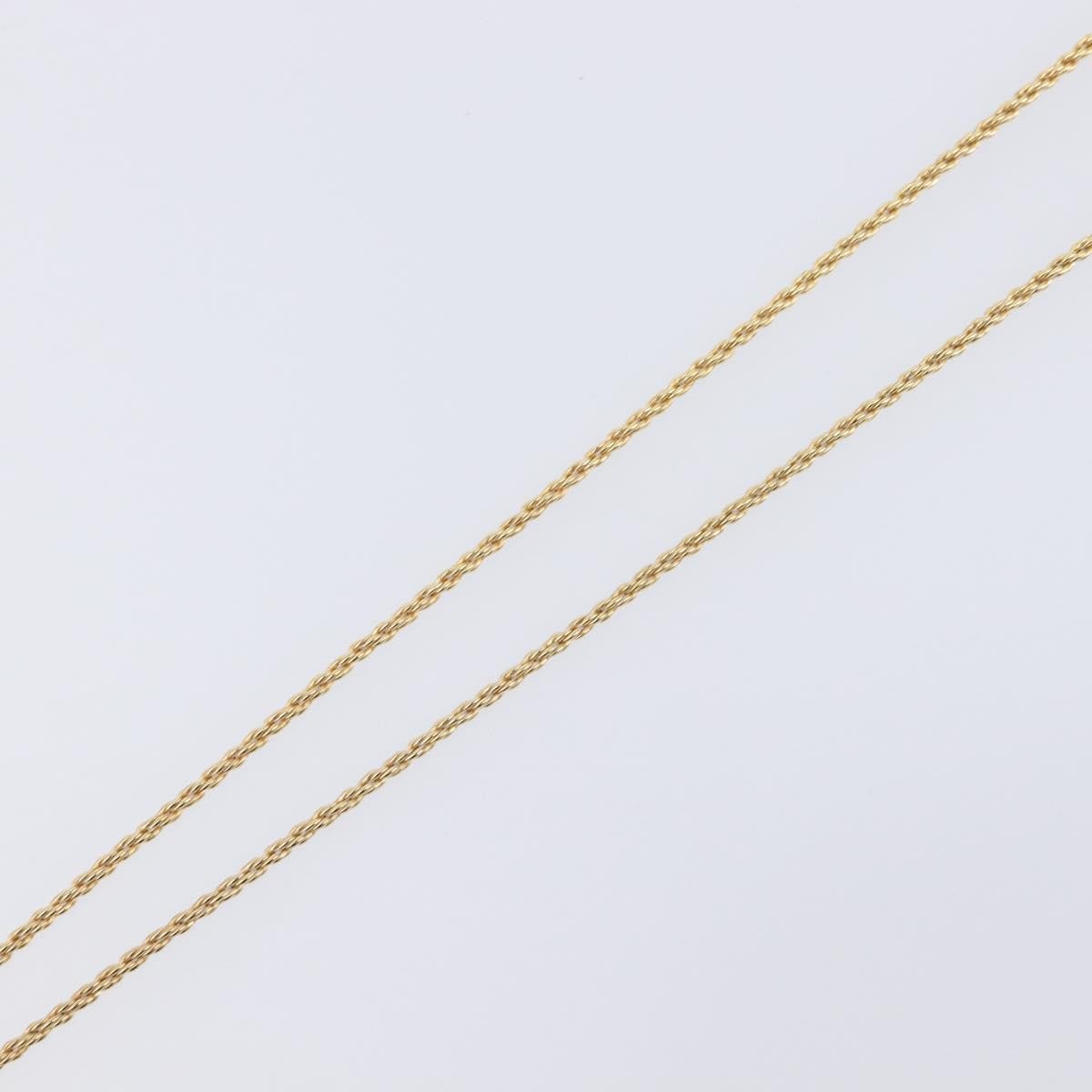 Dior Vintage Gold Tone Crystal Pendant