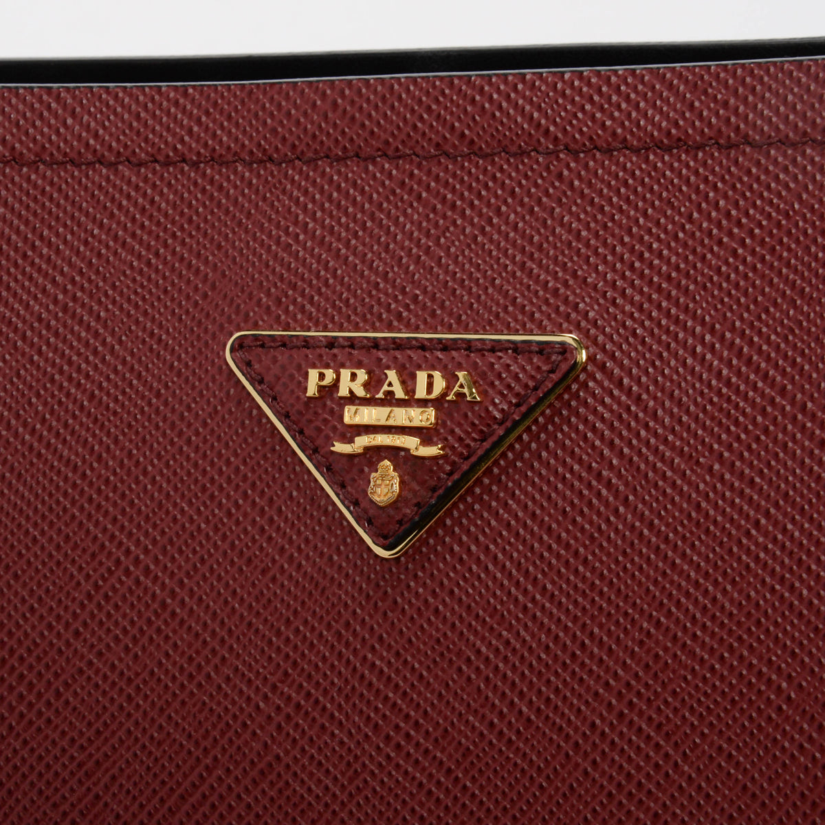 Prada Cerise Saffiano Matinee Bag