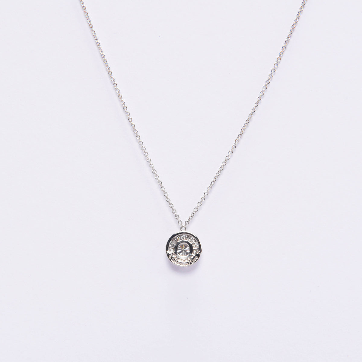 Tiffany & Co Diamond & Platinum Circlet Necklace