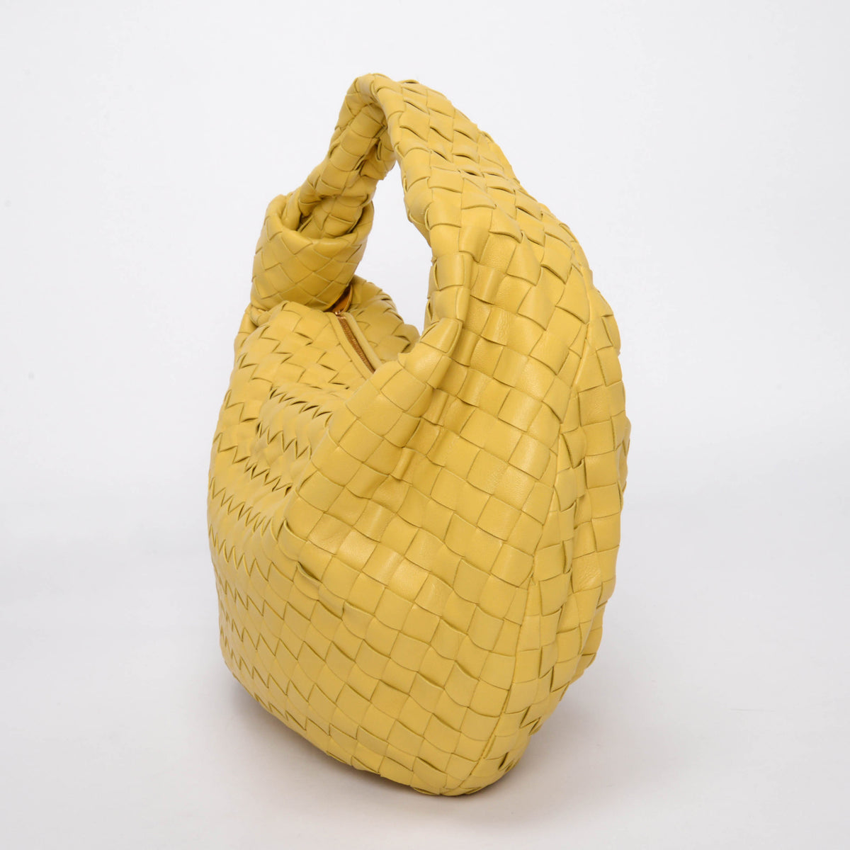 Bottega Veneta Corn Intrecciato Lambskin Small Jodie Bag