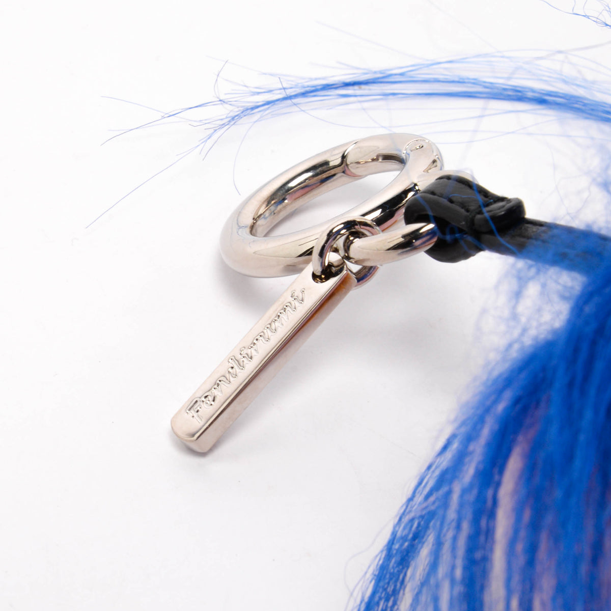 Fendi Pink Mink Fendirumi Piro-Chan Bag Charm