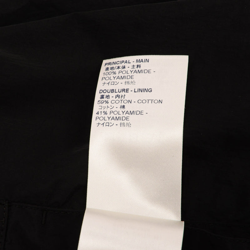 Louis Vuitton Black Nylon 2054 Windbreaker Mens Jacket FR 44 - Blue Spinach