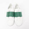 Valentino White Leather Open For Change Sneakers 41.5 - Blue Spinach