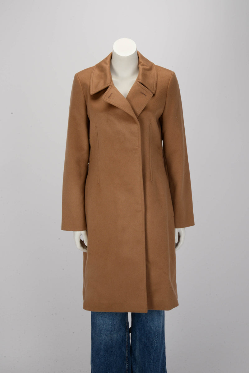 Burberry Bronze Cashmere Sydemore Coat UK 10