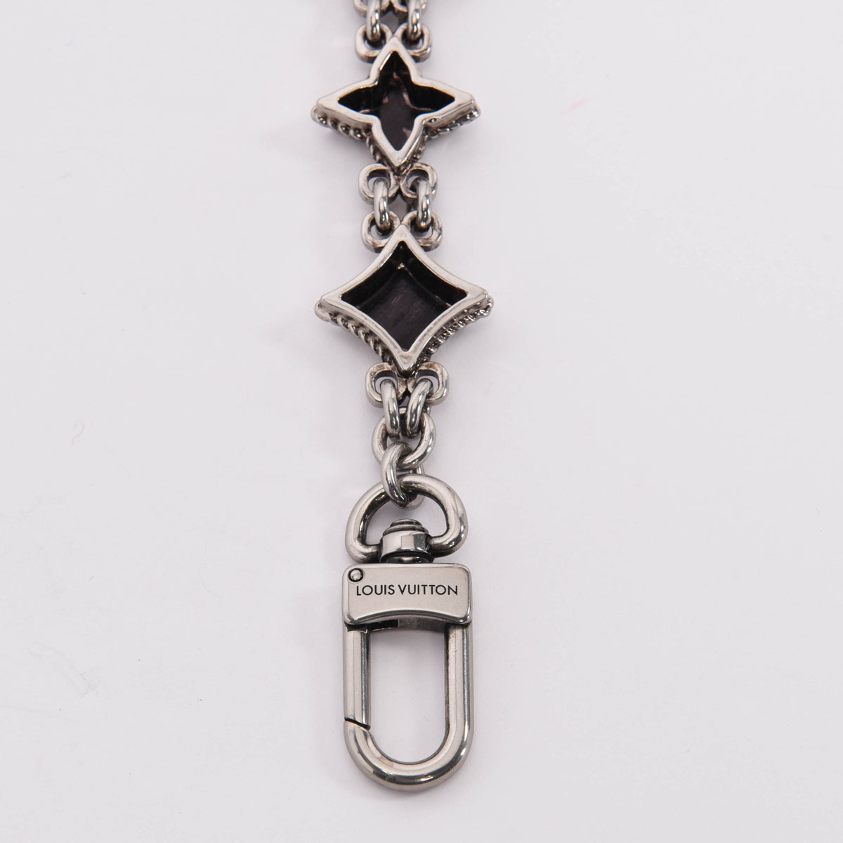 Louis Vuitton Aged Silver Western Bag Charm