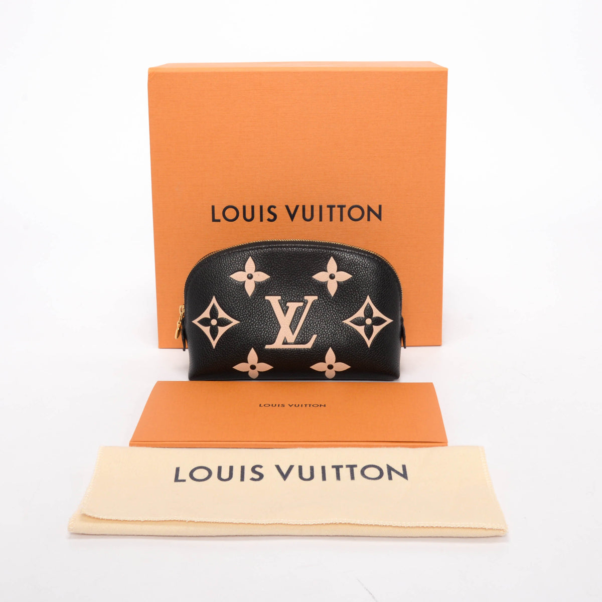 Louis Vuitton Bi-Colour Giant Monogram Empreinte Cosmetic Case