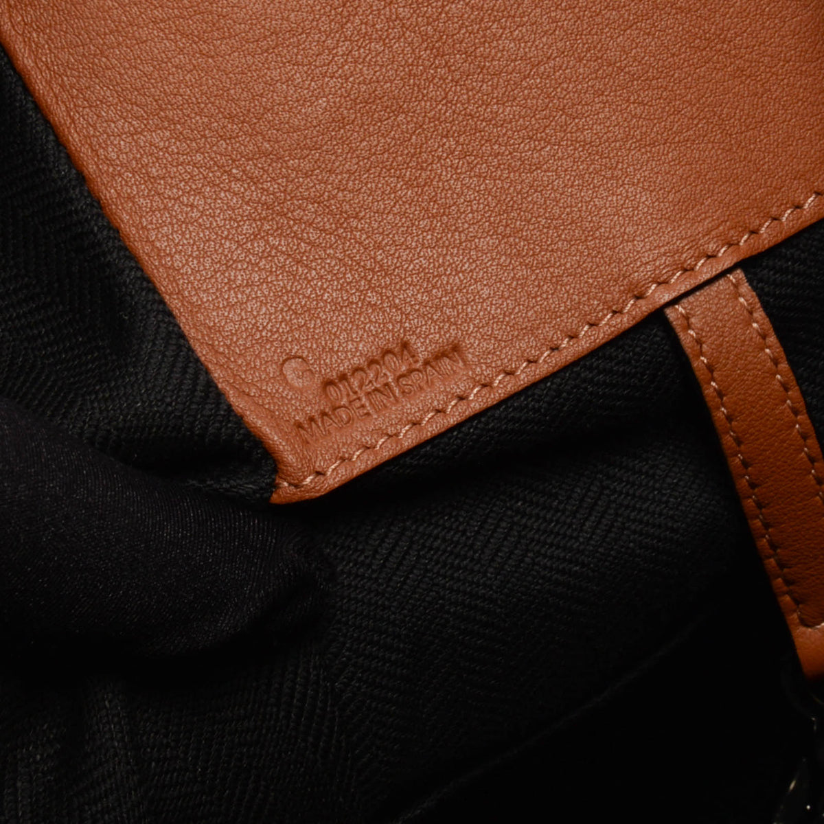 Loewe Caramel Calfskin Small Hammock Bag