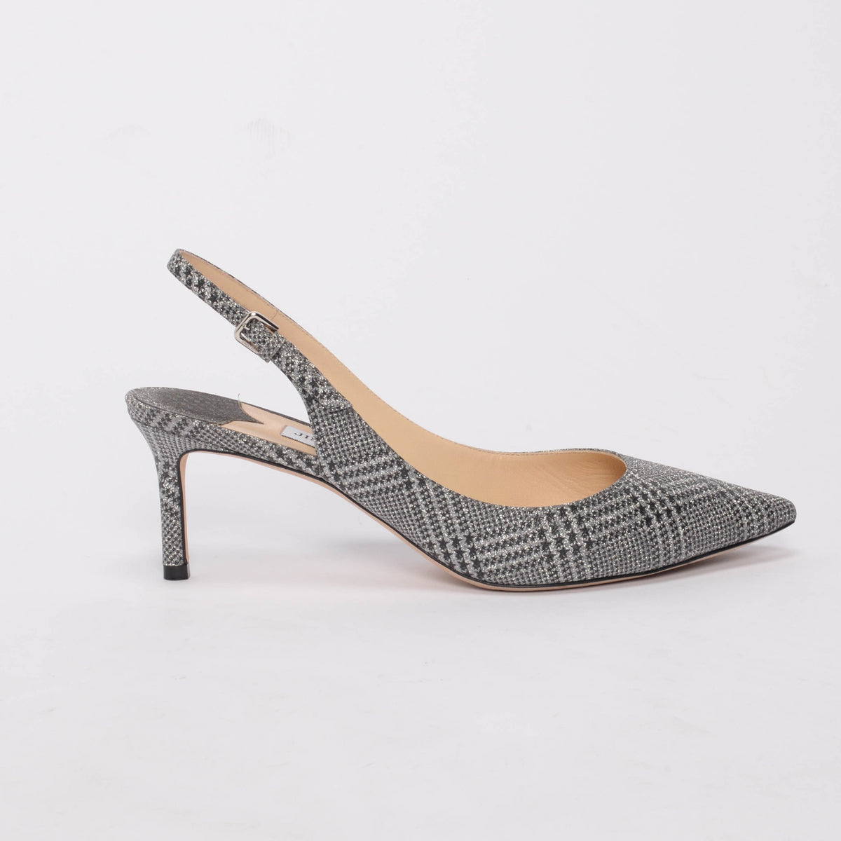 Jimmy Choo Silver Prince Of Stars Erin 60 Slingbacks 39