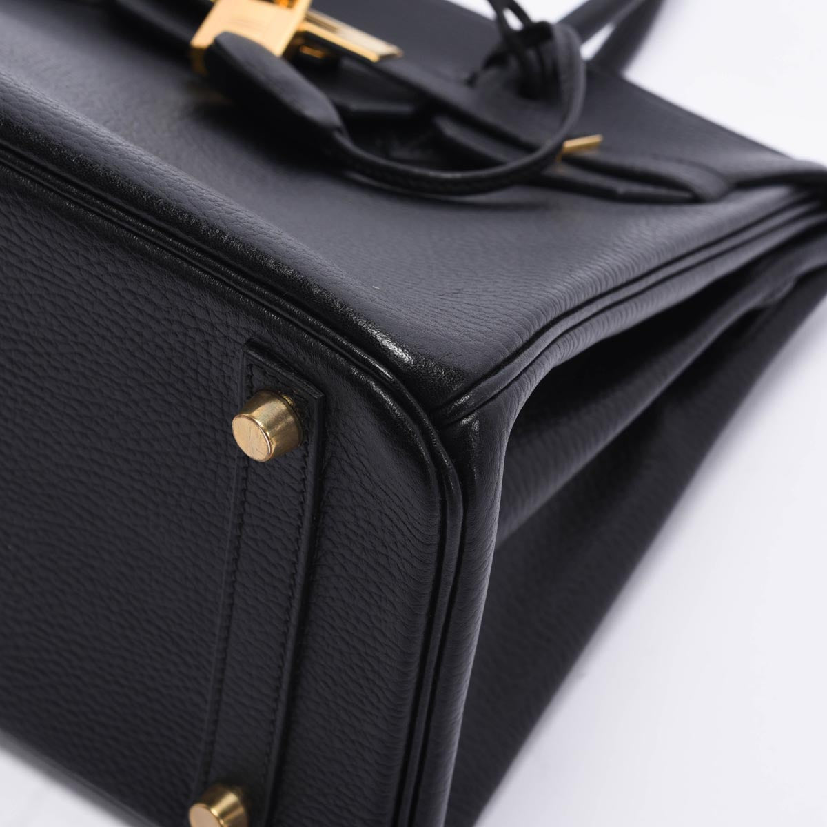 Hermes Black Ardennes Birkin 30 GHW