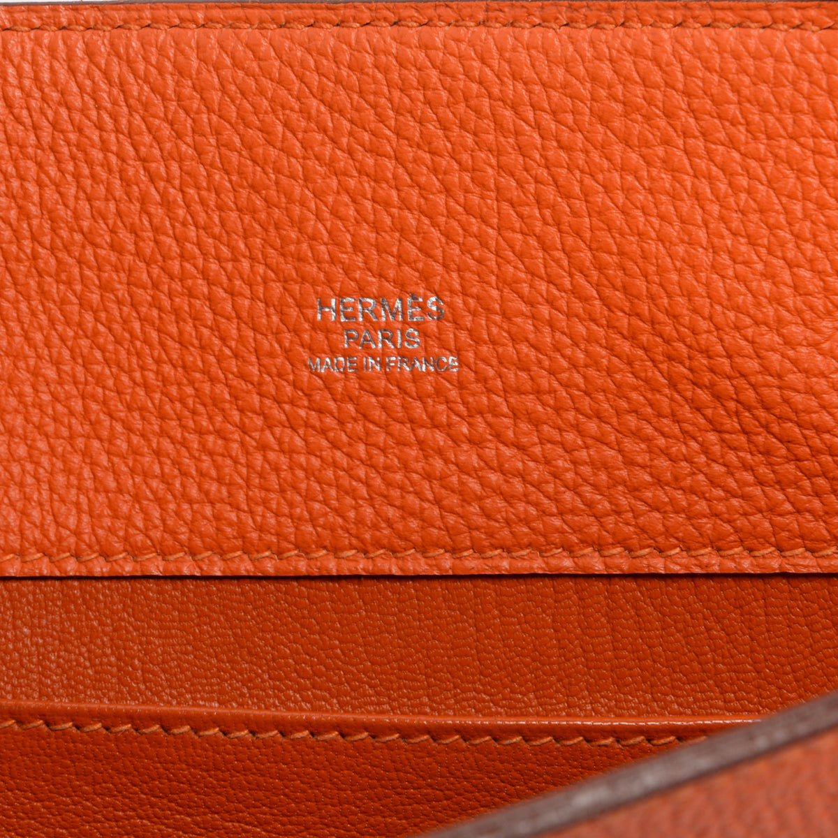 Hermes Orange Poppy Togo So Kelly 22