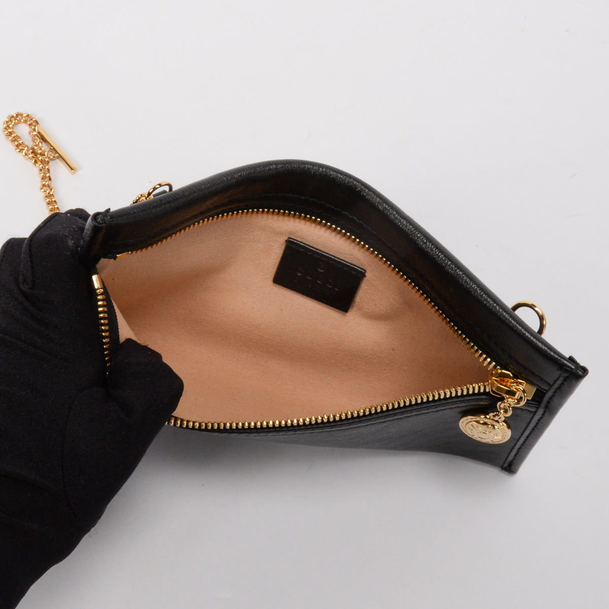 Gucci Black Calfskin Large Rajah Tote