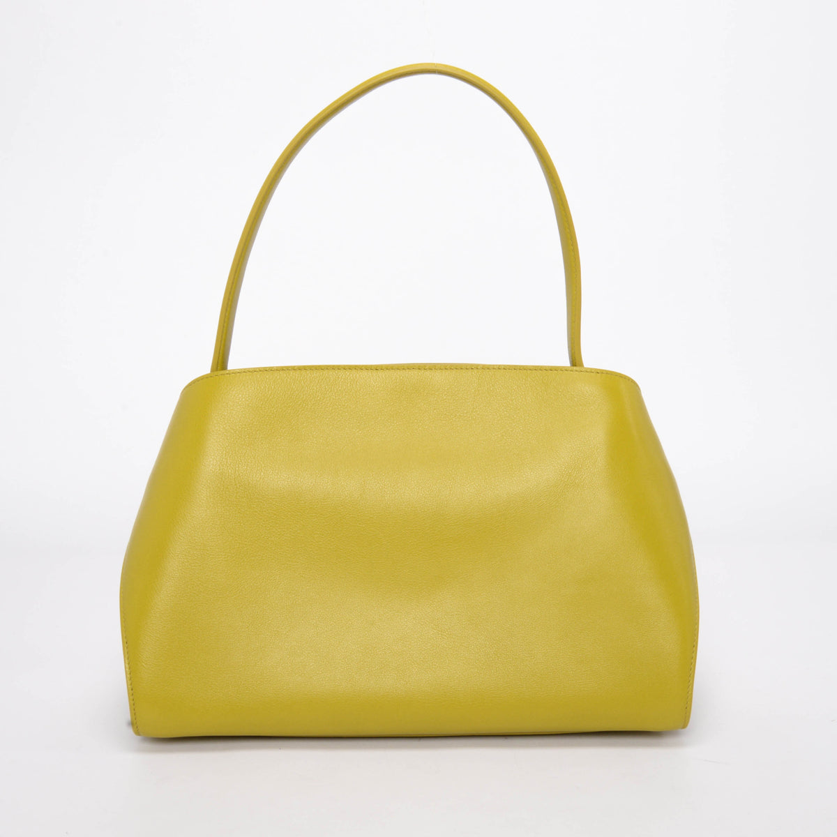 Ferragamo Bi-Colour Calfskin Medium Hug Soft Shoulder Bag