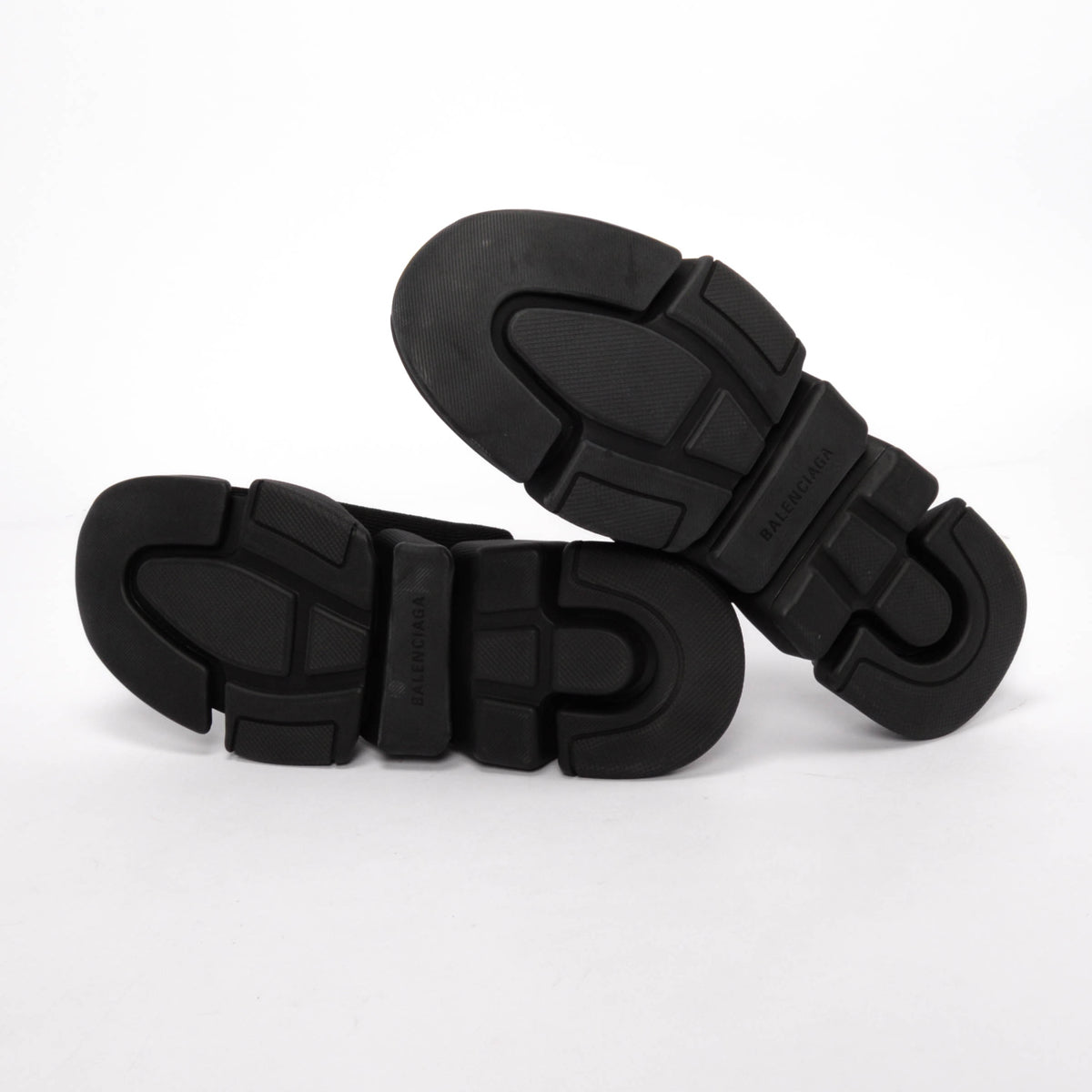 Balenciaga Black Knit Speed 2.0 Slides 42