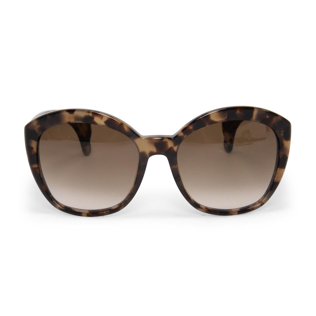 Bottega Veneta Havana Butterfly Sunglasses