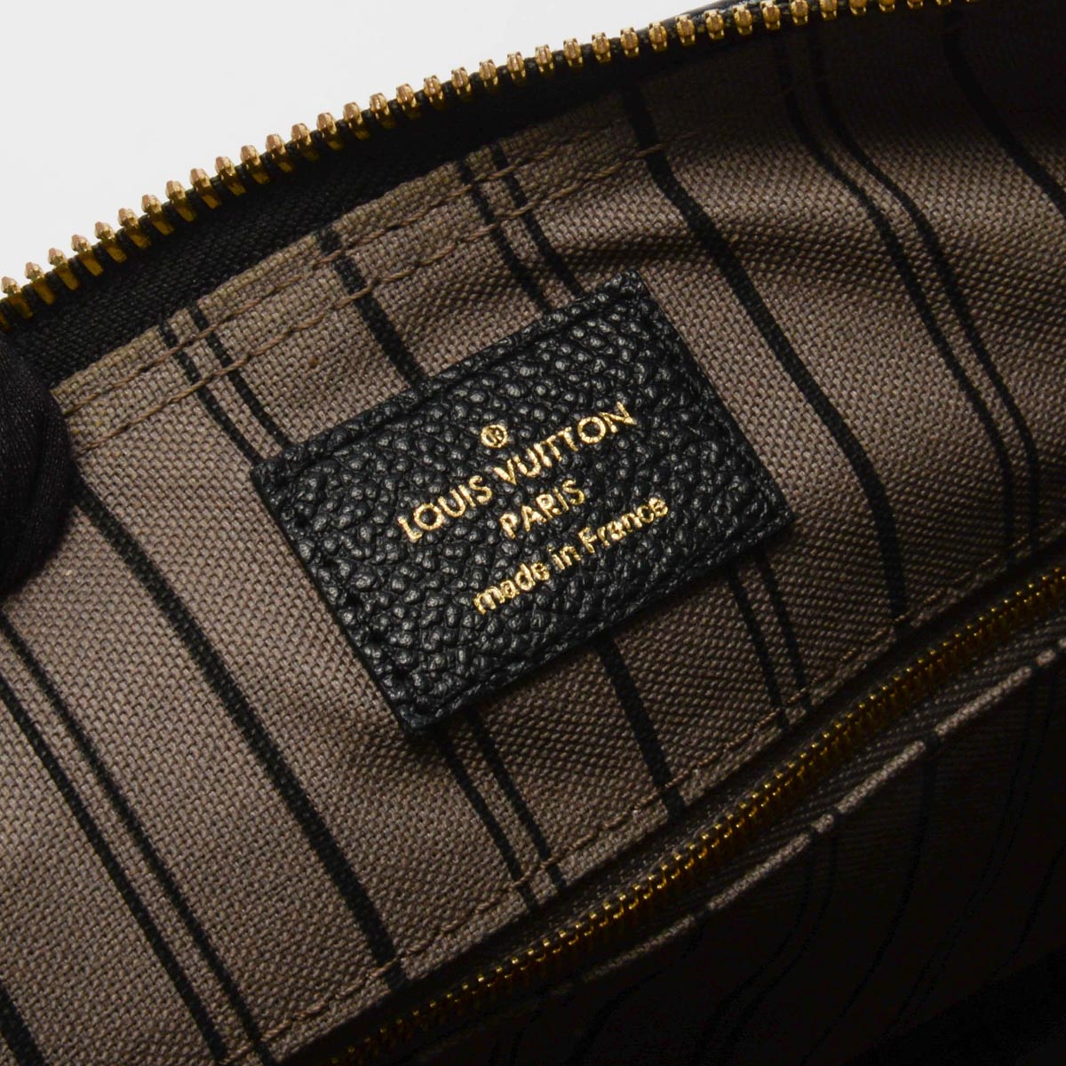 Louis Vuitton Black Empreinte Speedy Bandouliere 25