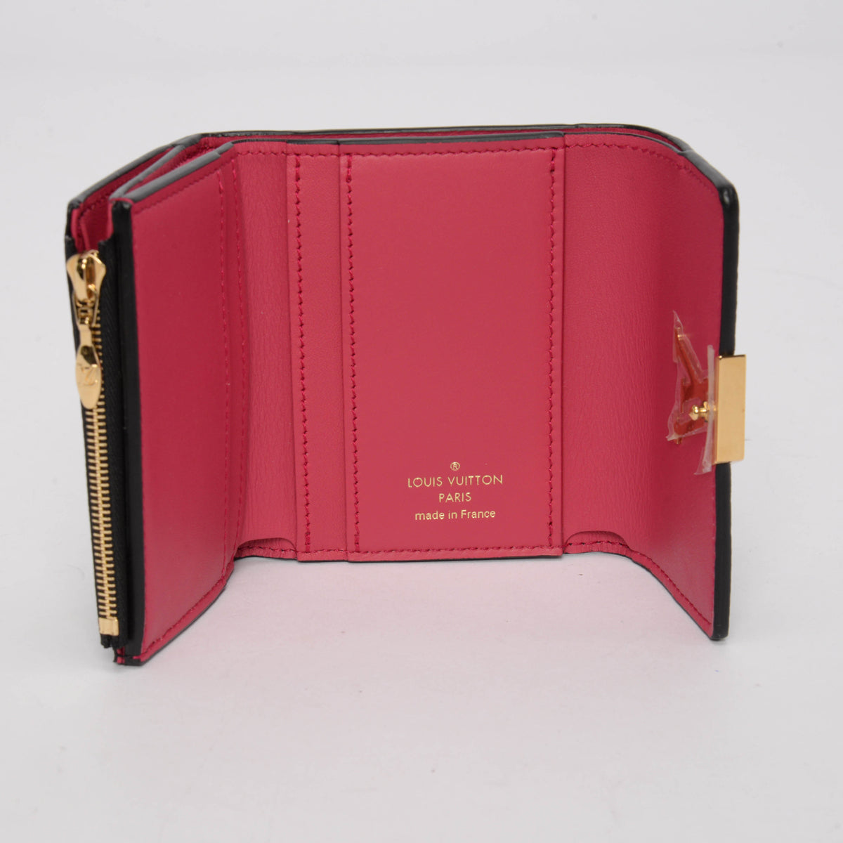 Louis Vuitton Black Taurillon Capucines XS Wallet