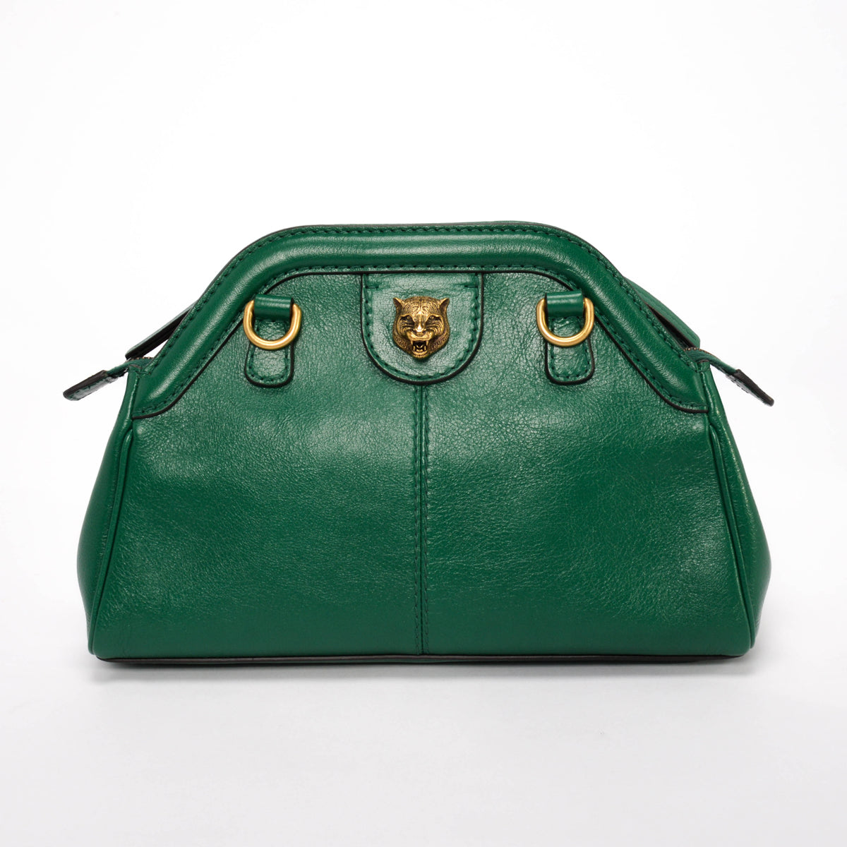 Gucci Emerald Green Calfskin Re(Belle) Small Shoulder Bag