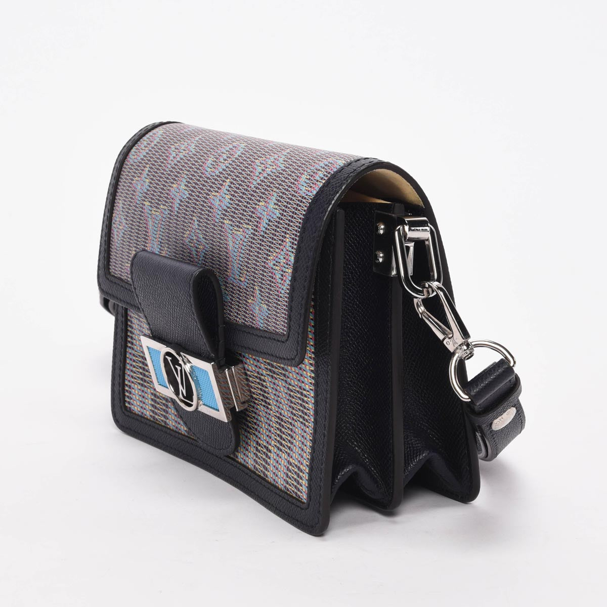 Louis Vuitton Blue Monogram LV Pop Mini Dauphine Bag