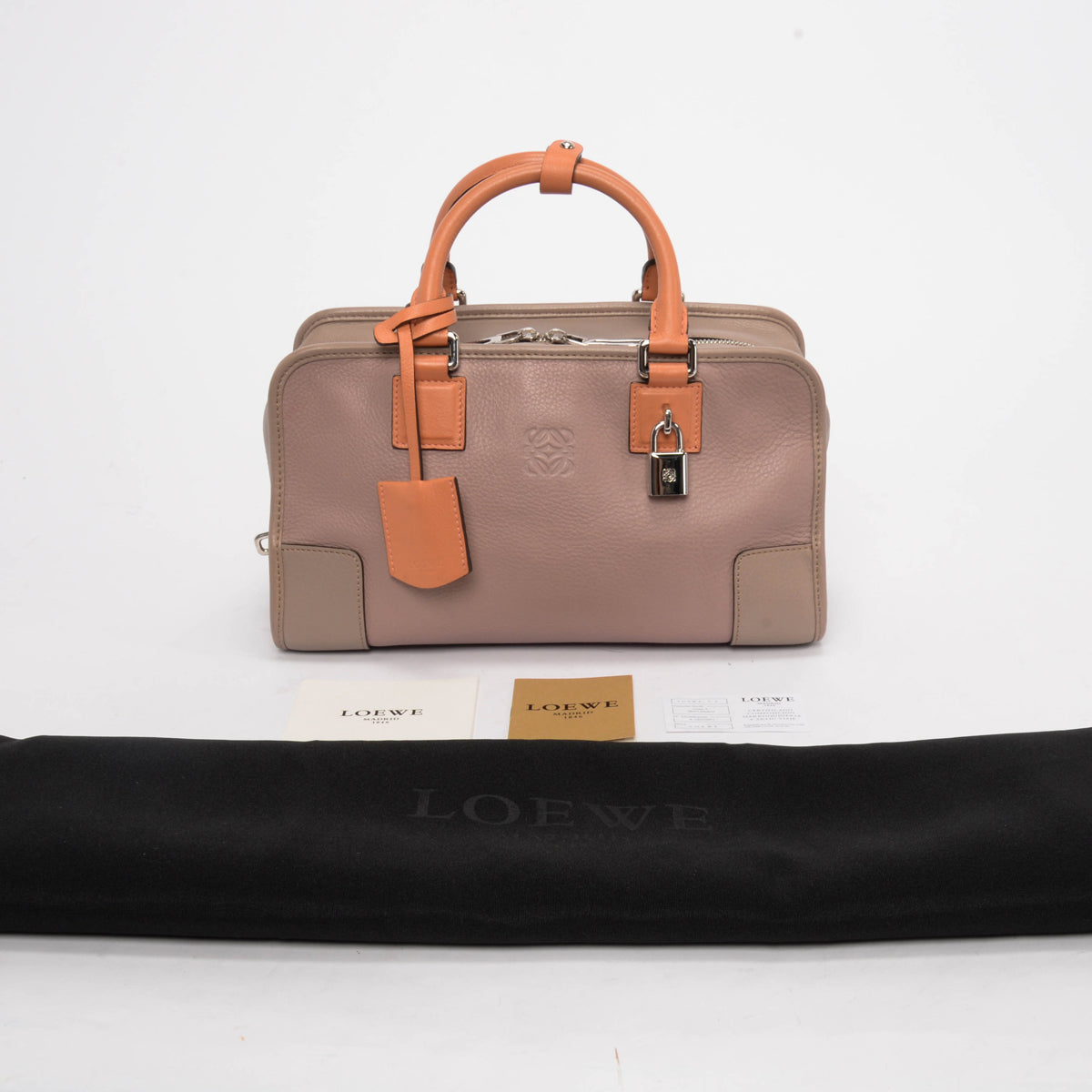 Loewe Tri-Colour Calfskin Amazona 28 Bag