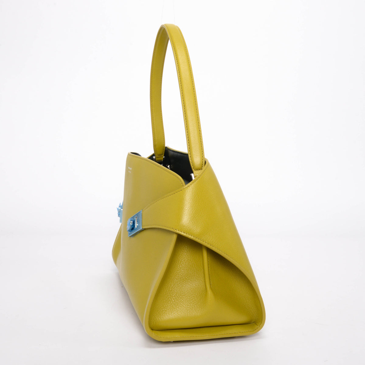 Ferragamo Bi-Colour Calfskin Medium Hug Soft Shoulder Bag