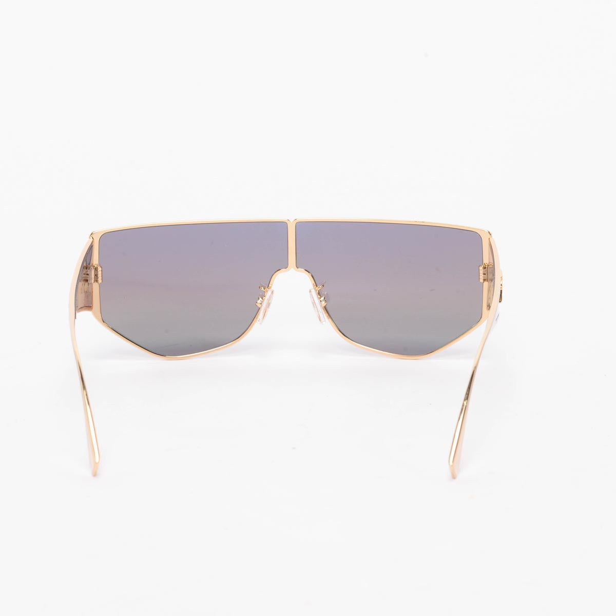 Fendi Blue Disco Geometric Sunglasses