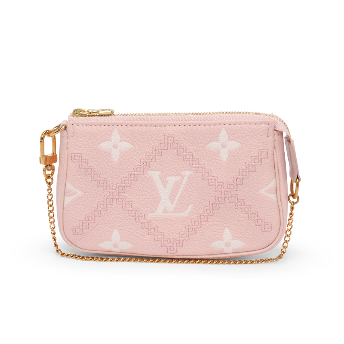 Louis Vuitton Pink Empreinte Monogram Giant Pouch