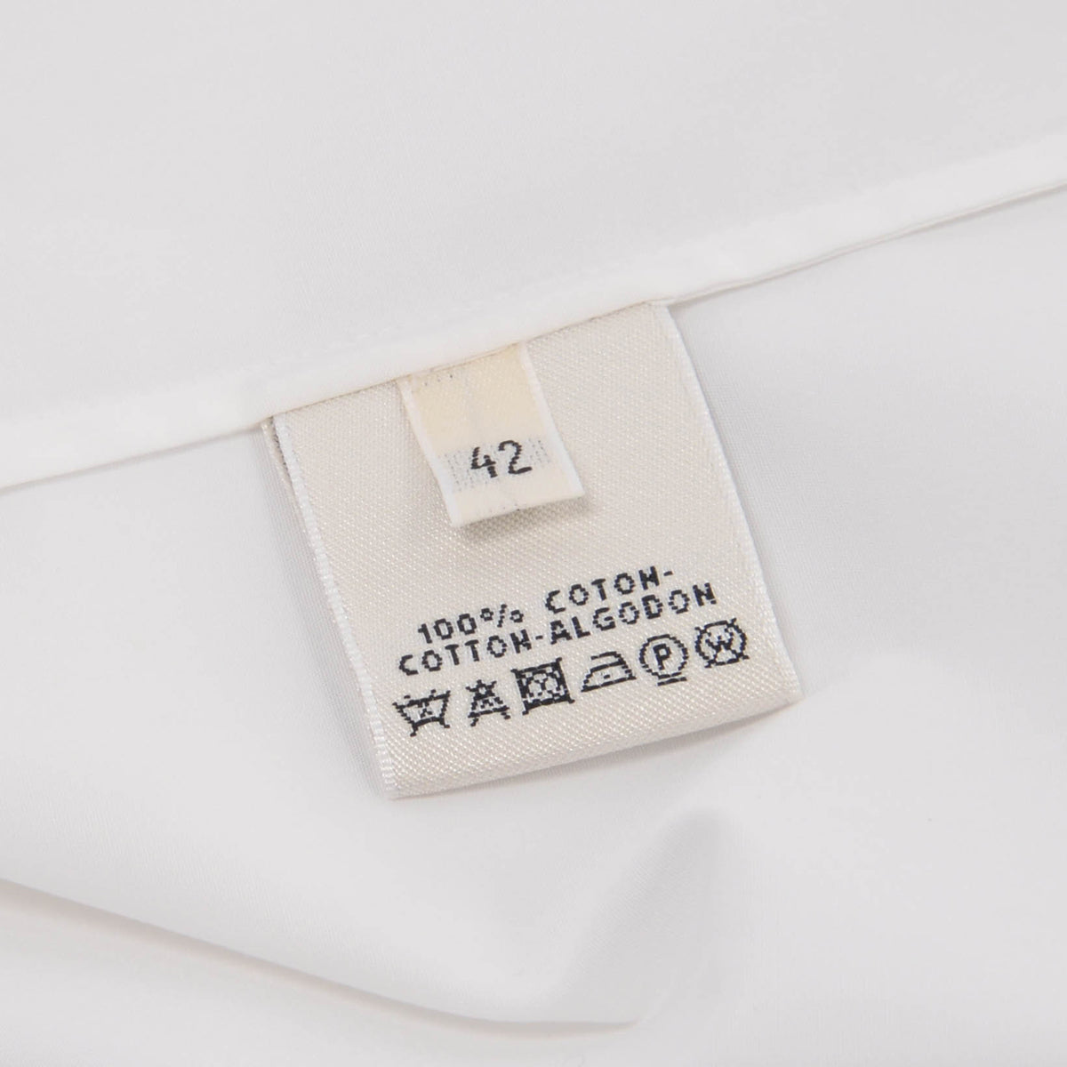 Hermes White Cotton Sleeveless Shirt FR 42