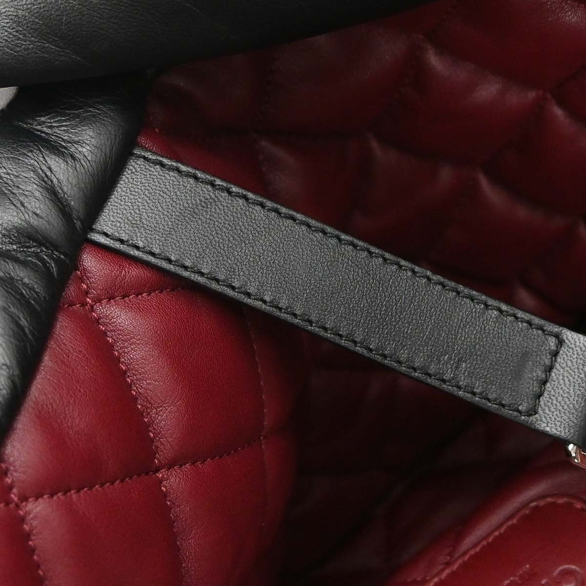 Chanel Black Lambskin Coco Cocoon Tote