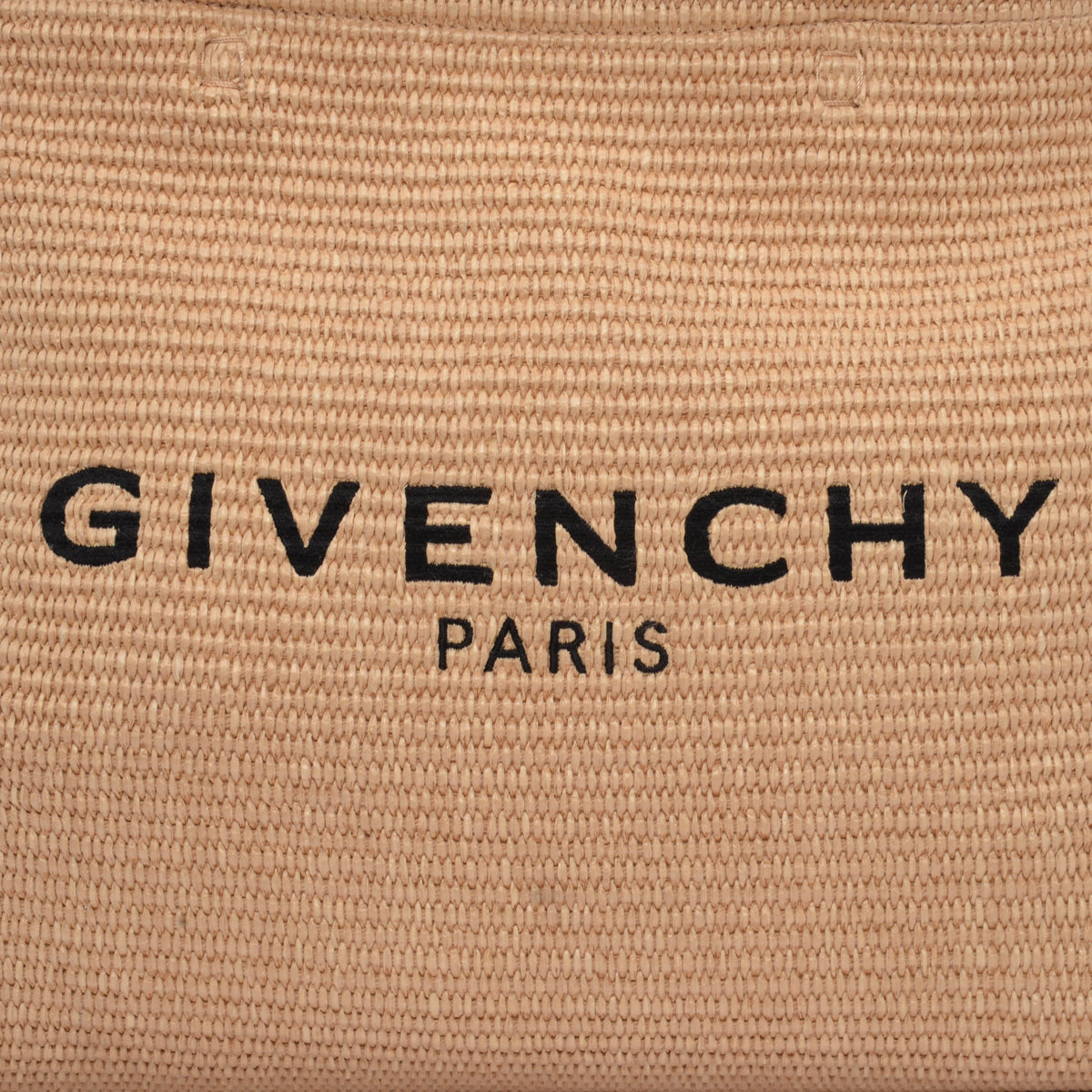 Givenchy Beige Raffia Large G Shopping Tote