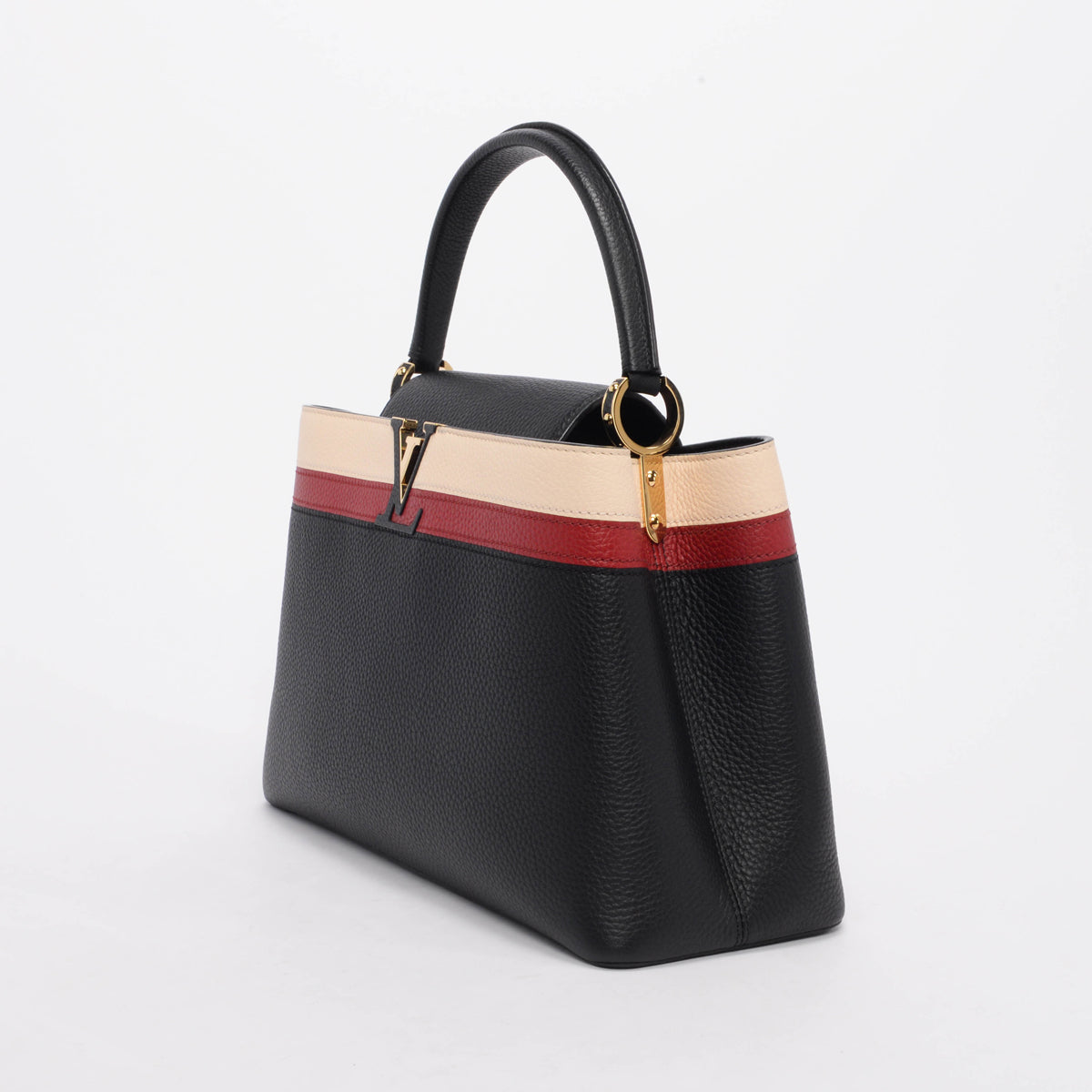 Louis Vuitton Tri-Colour Taurillon Capucines MM