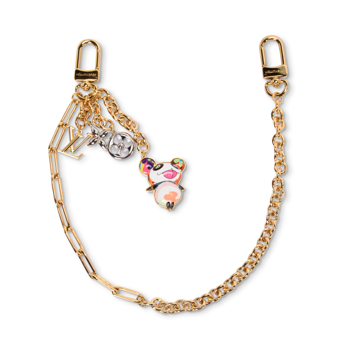 Louis Vuitton x TM Gold Super Flat Bag Chain
