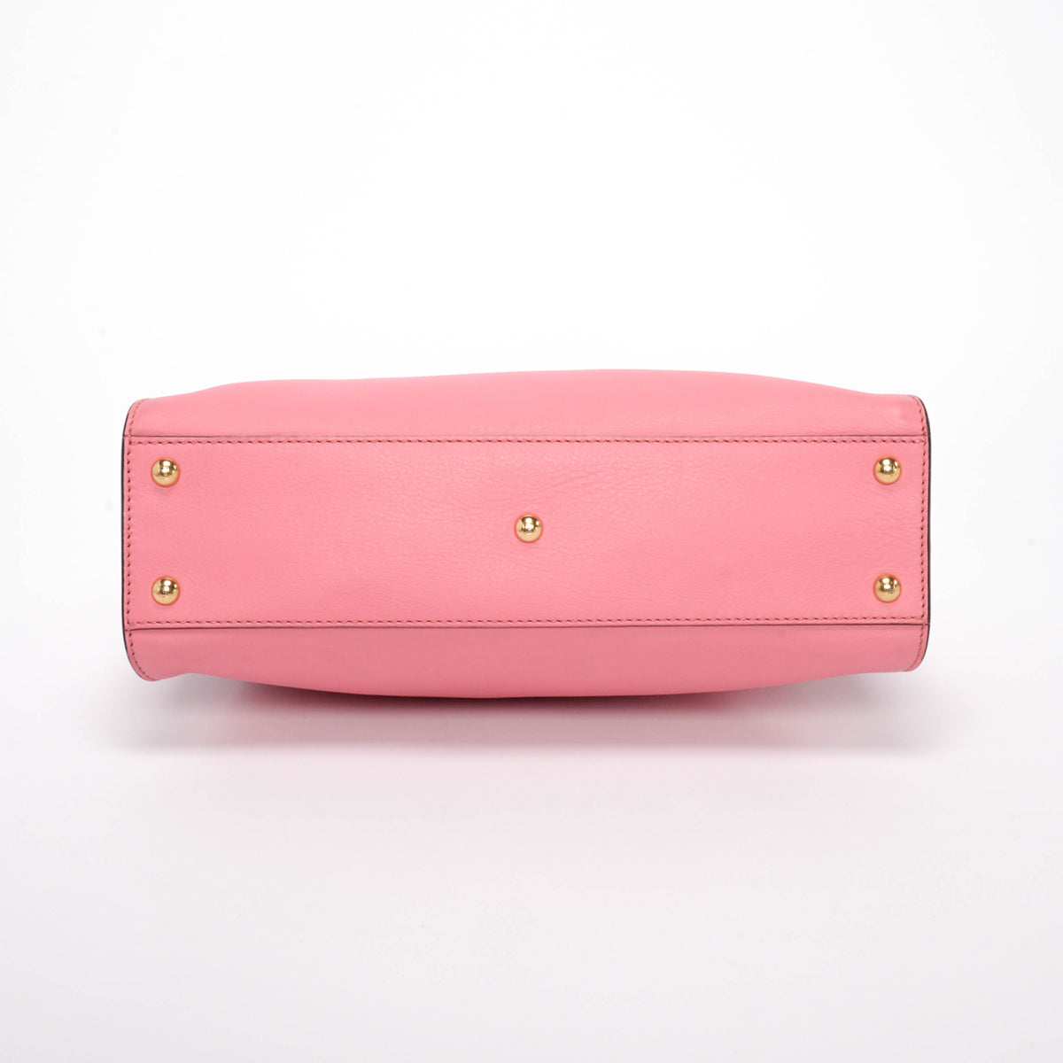 Fendi Pink Calfskin Medium Peekaboo Bag