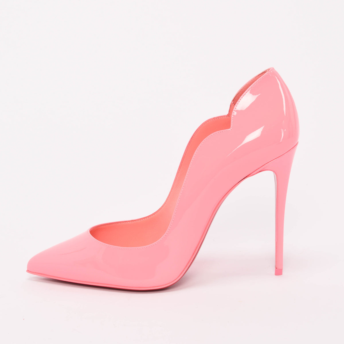 Christian Louboutin Bubble Gum Patent Hot Chick Pumps 38.5
