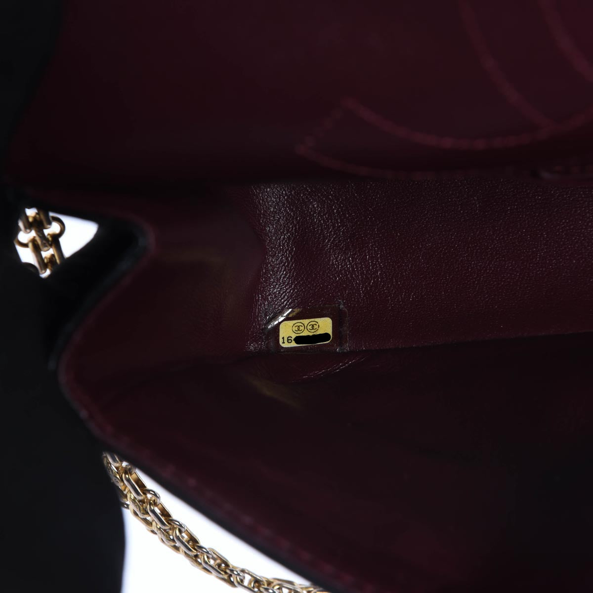 Chanel Black Distressed Calfskin 2.55 Reissue 225 Flap Bag