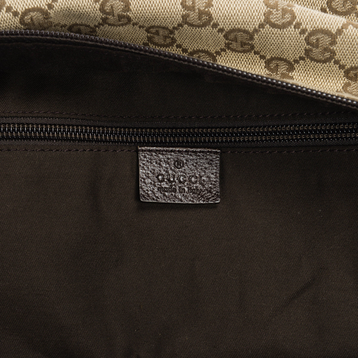 Gucci GG Canvas Web Medium Carry-On Duffle Bag