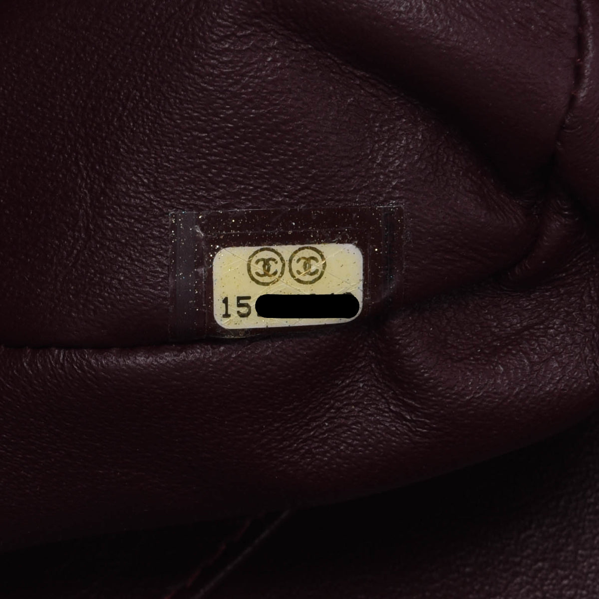 Chanel Black Distressed Calfskin 2.55 Reissue 226 Flap Bag