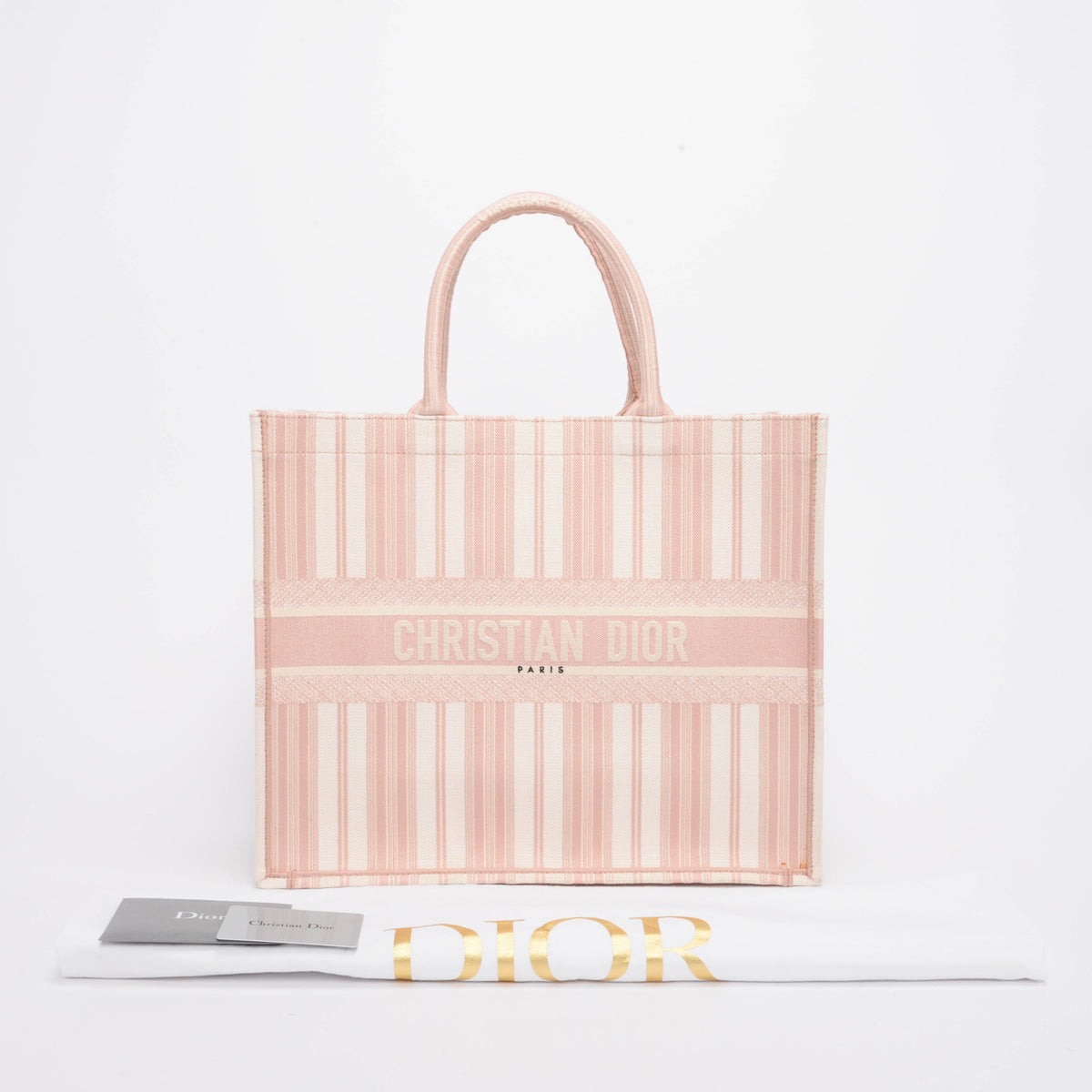 Dior Pink Dioriviera Capri Large Book Tote