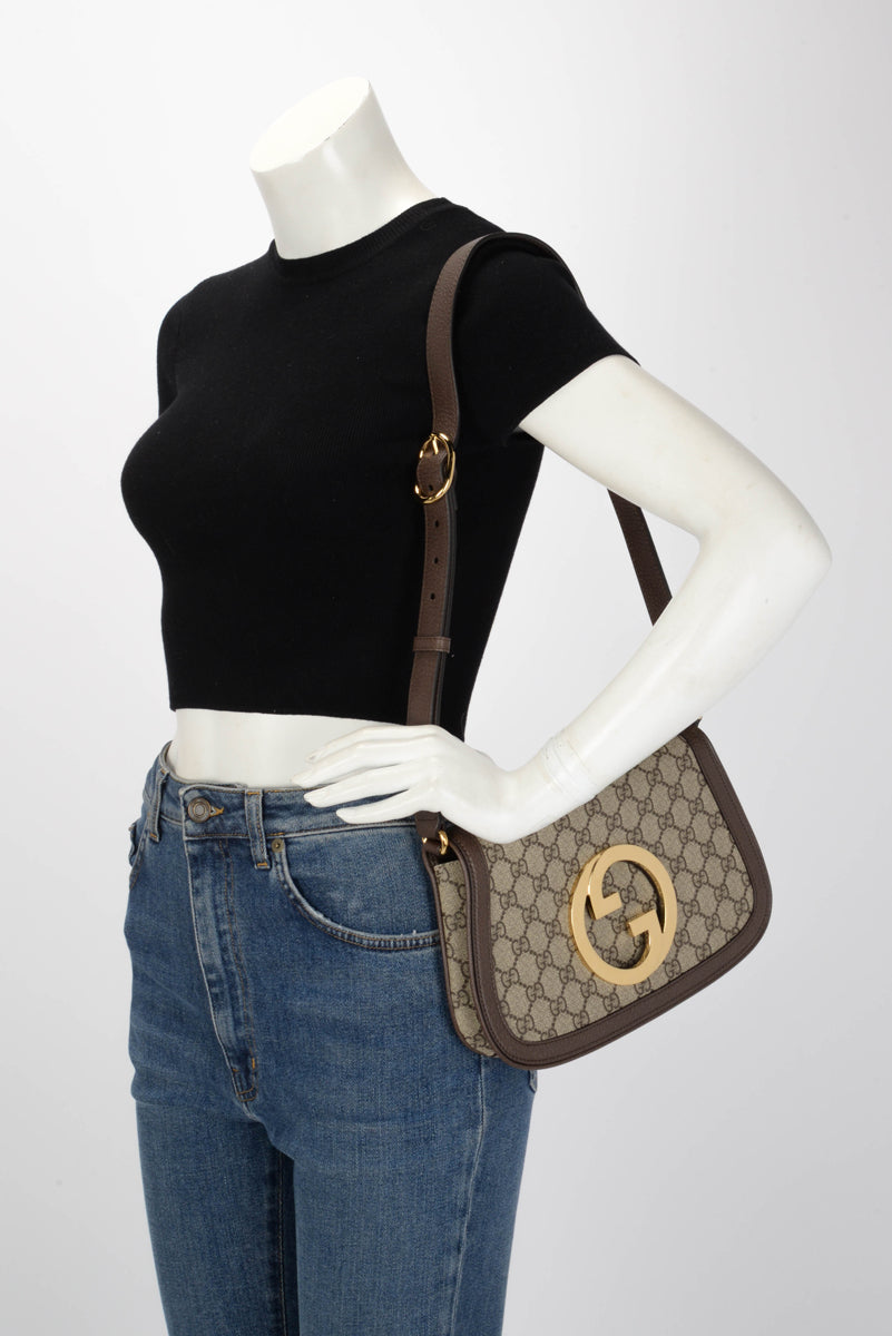Gucci GG Supreme Small Blondie Bag