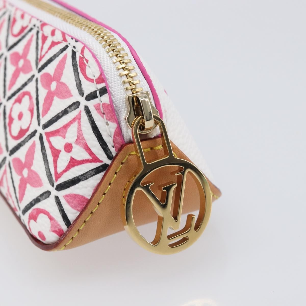 Louis Vuitton Pink Monogram Giant By The Pool Elizabeth Pencil Case
