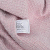 Chanel Pink Tweed Lined CC Pinstripe S/S Jacket FR 36 - Blue Spinach