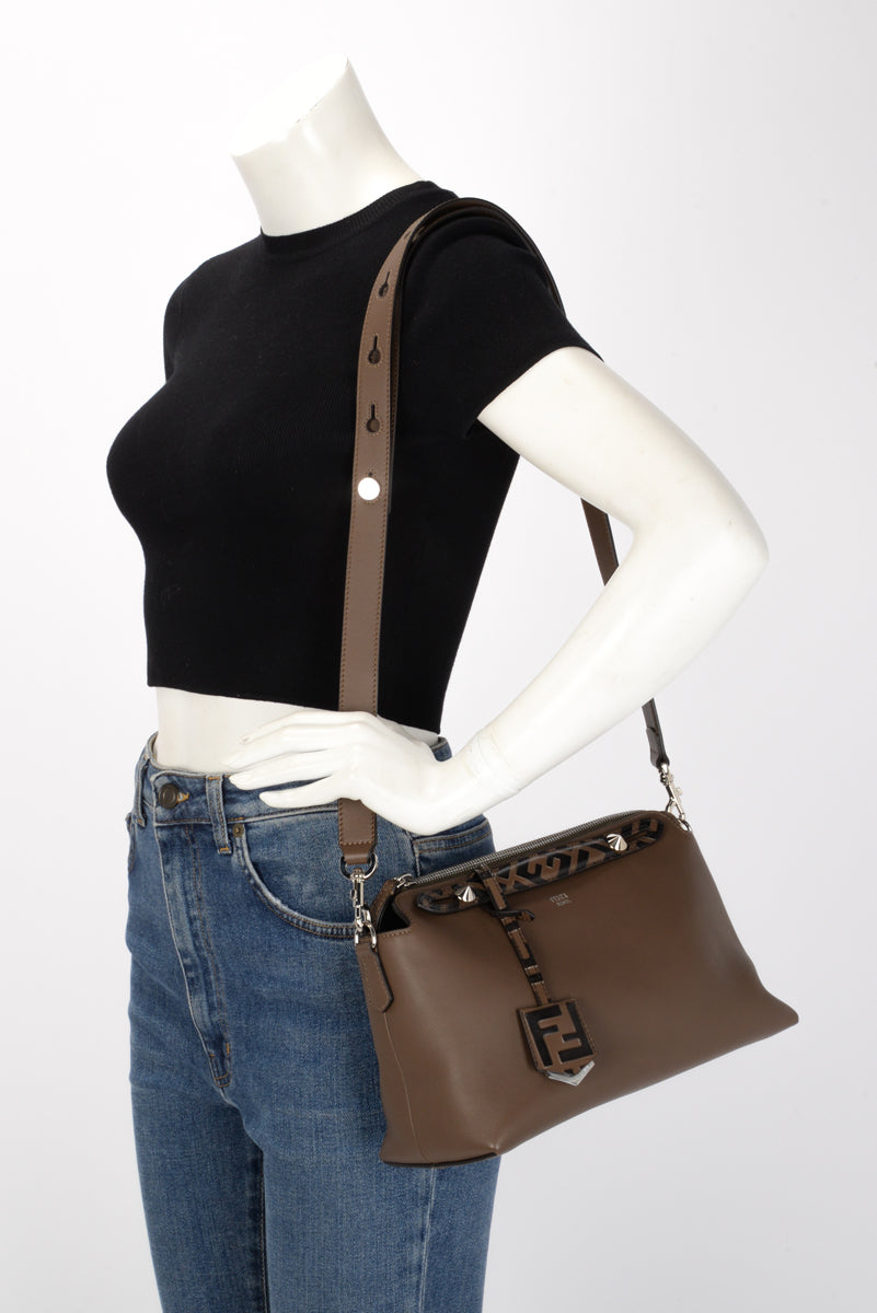 Fendi Tobacco Vitello Dolce Medium By The Way Bag