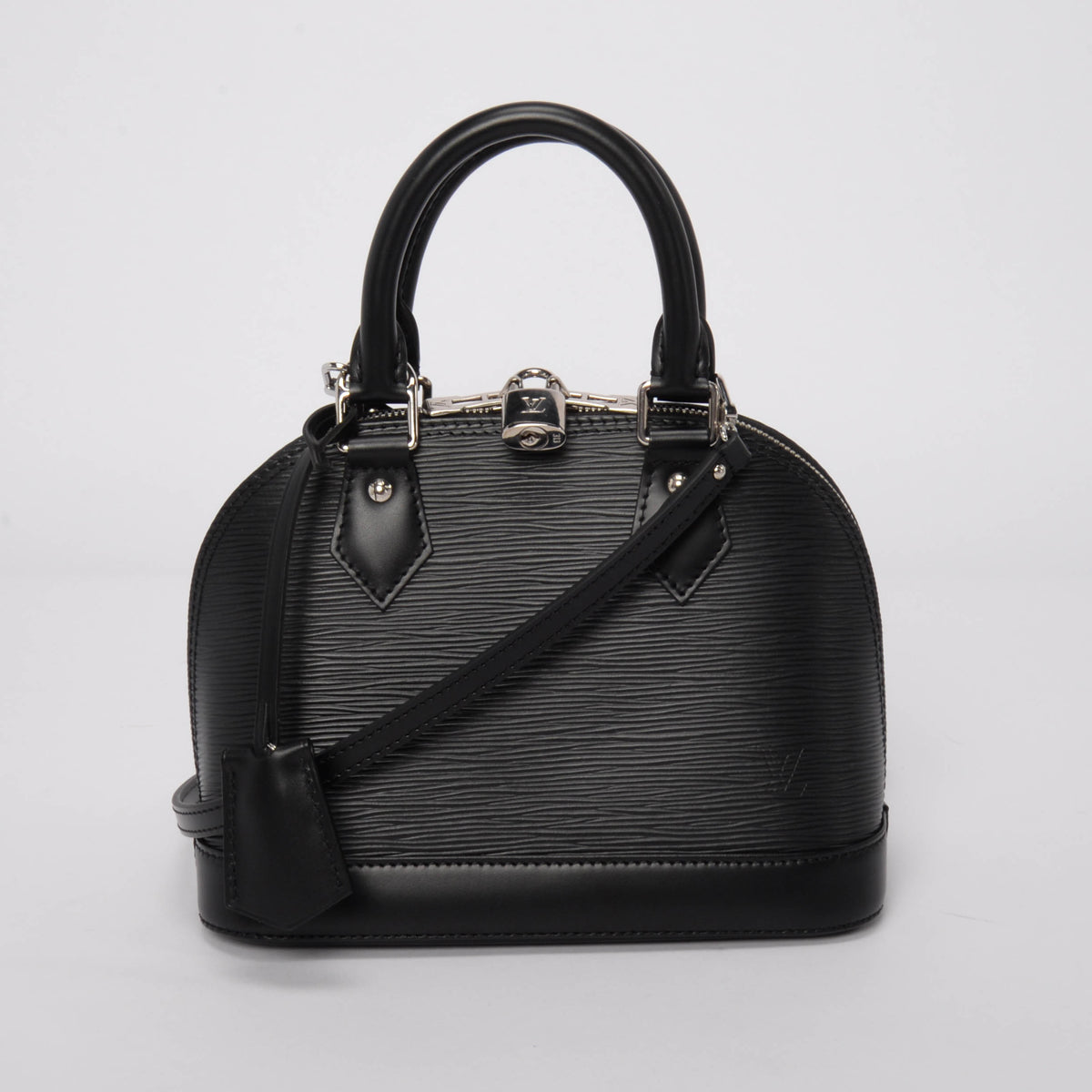 Louis Vuitton Black Epi Leather Alma BB
