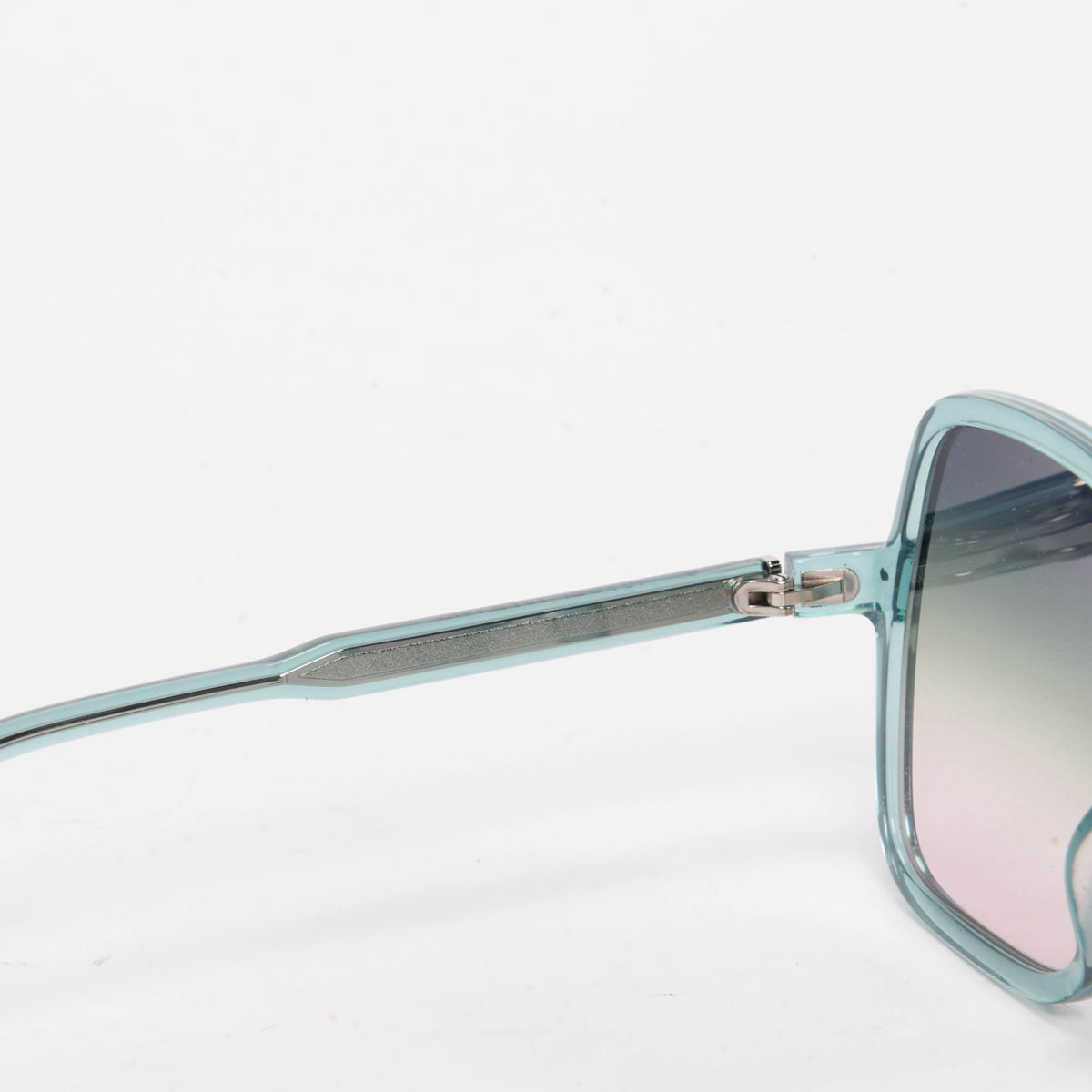 Isabel Marant Green Square Frame Sunglasses