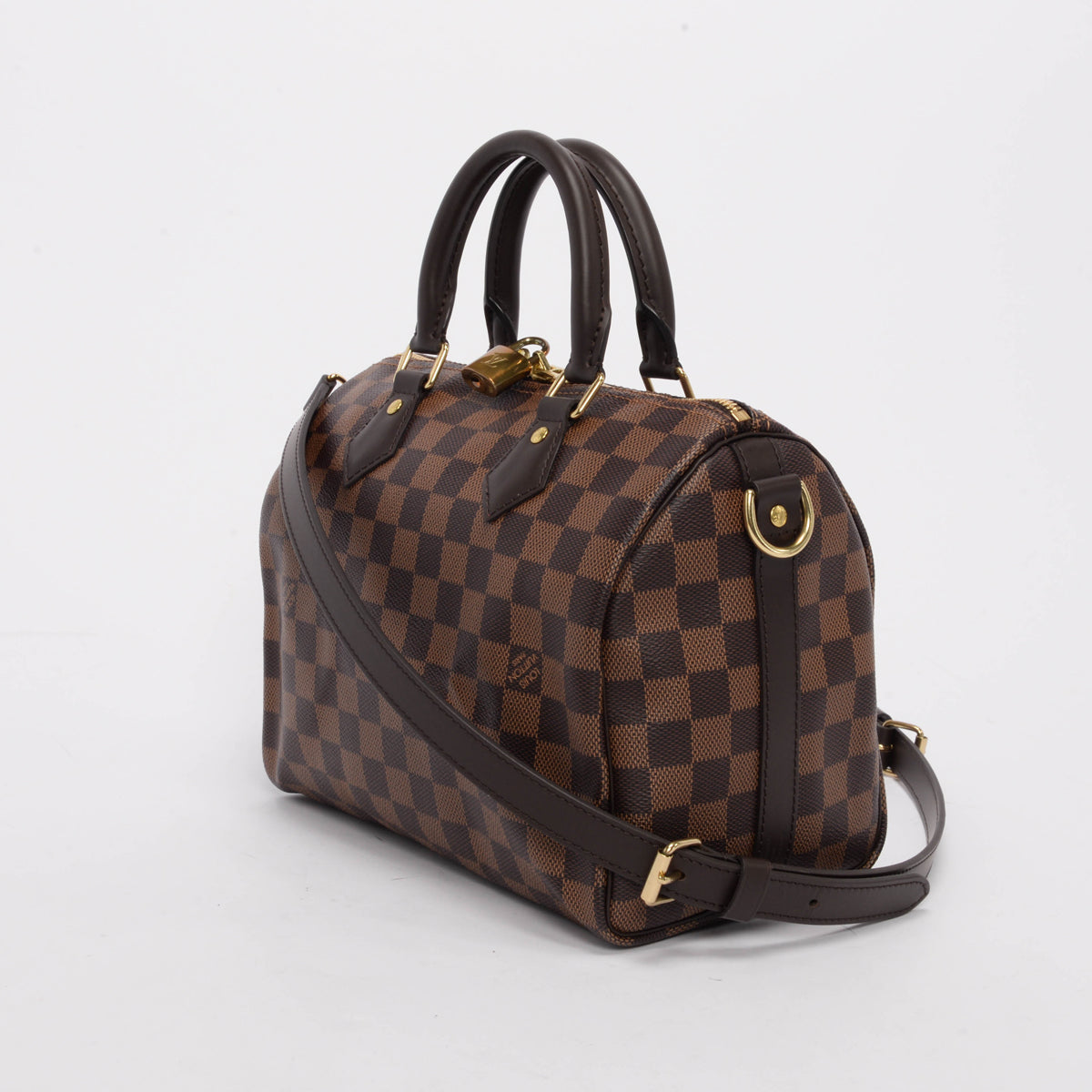 Louis Vuitton Damier Ebene Speedy Bandouliere 25 Shoulder Bag